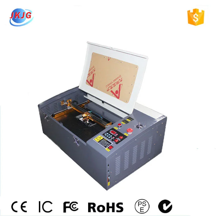 Desktop 3040/4030 50 Вт CO2 лазерная гравировка машина с цифровой Функция и стол с Сотами высокое Скорость работы Размеры 300*400 мм