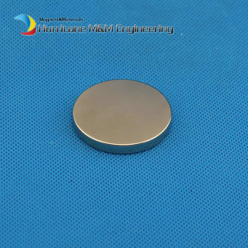 

N52 NdFeB Magnet Disc Dia40x5 mm 1.57" 10 KG Pulling Super Strong Magnet Neodymium Permanent Rare Earth Magnets NiCuNi