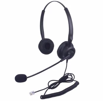 

Wantek Call Center Headphone Headset with Mic for Yealink SIP-T22P T26P T32 T41P T48G and Huawei ET325 ET525 Telephone IP Phones