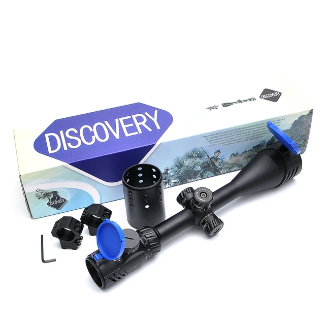 Cheap Discovery VT-2 4-16X50 SFIR Long Range Rifles Scope Airsoft Red And Green Illuminated Fiber Optic Sight Riflescope Hunting