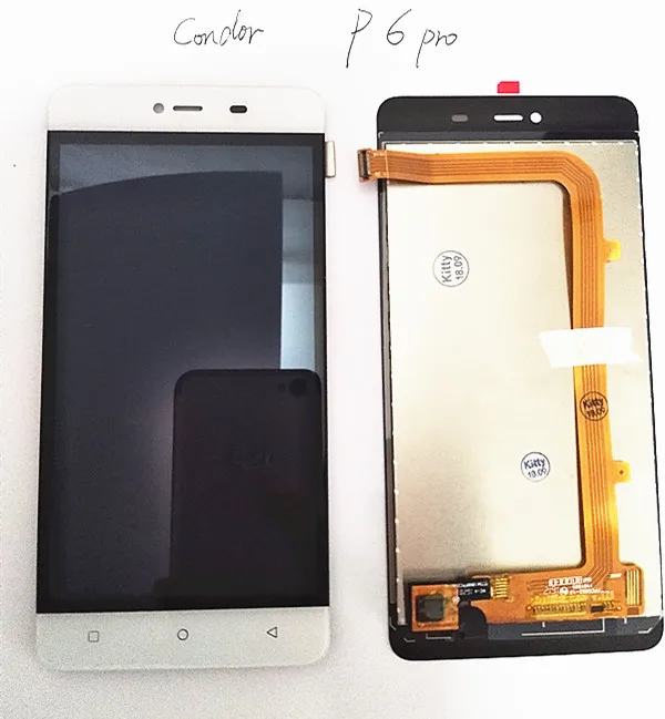 100% замена теста для Condor Plume P6 Pro черный/белый/золотой высококачественный ЖК