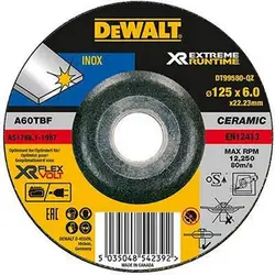 DEWALT DT99580-QZ-Disc черновой XR экстремальное время работы с зернистой керамикой для нержавеющей стали 125 мм x 6 мм env. 25 шт