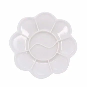 WUF 1Pc Dappen Dish Nail Art Palette Tool for Acrylic Liquid Color Mixing