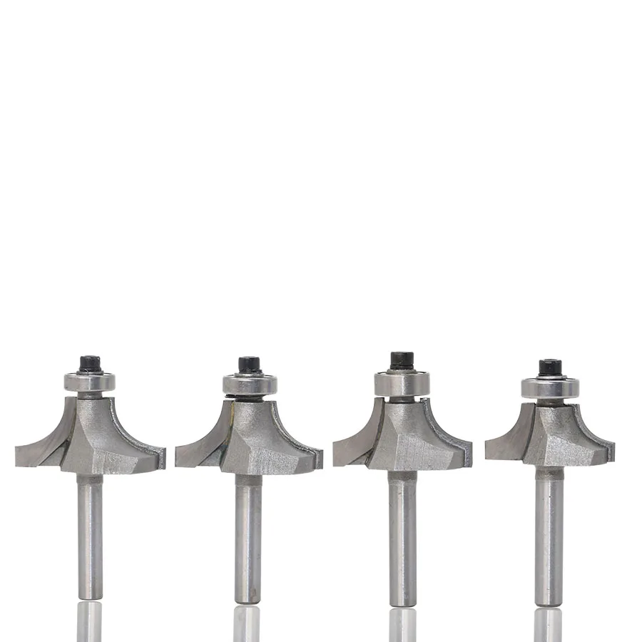 10pcsBit Round Over Edge Forming Router Bit Set 