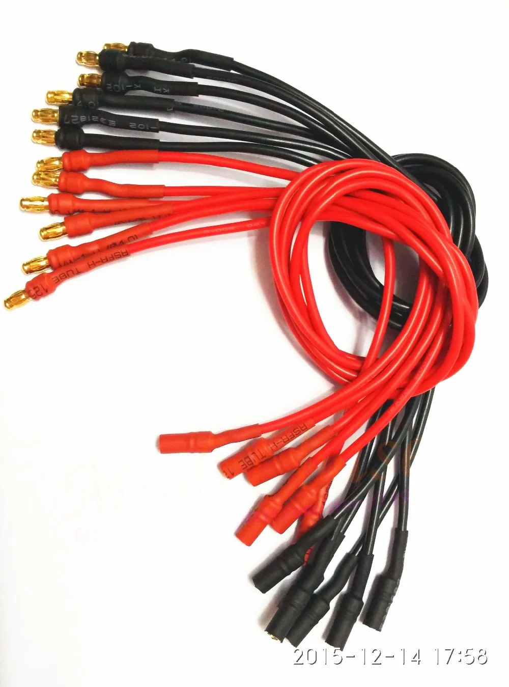 12 pieces 300mm Motor to RC speed controller ESC Extension Cable with 3