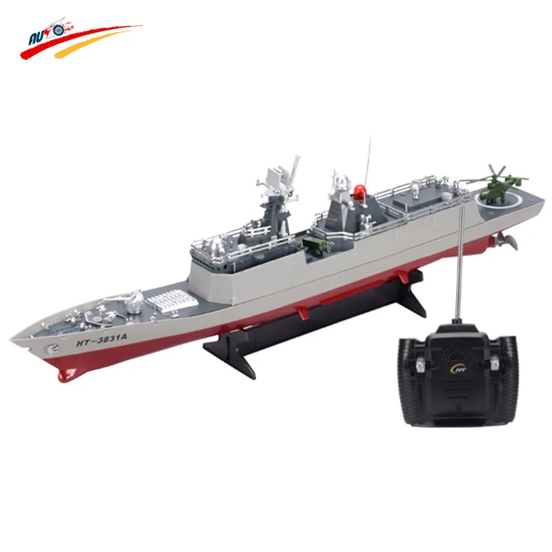 RC Boat 1/275 Radio Remote Control Battleship War ship Boat RC Military War Ship Electronic Model Toy