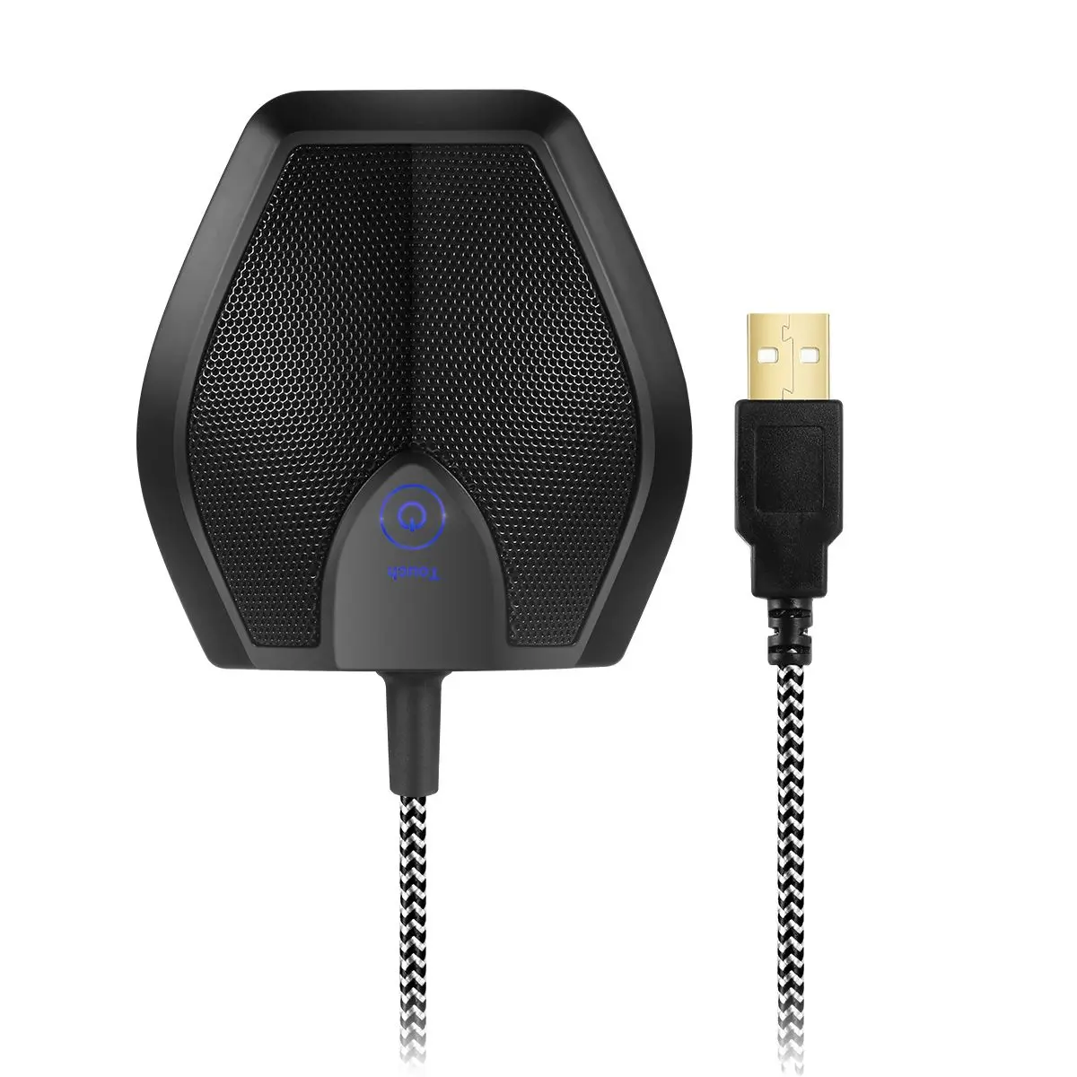 

Professional USB condenser microphone Desktop microphone for computer wired tabletop pc microphone for Studio Speech