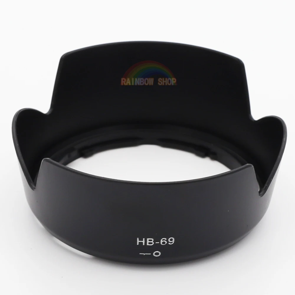 

HB 69 HB-69 Lens Hood HB69 Bayonet Petal Reversible Lens Hood for AF-S DX 18-55mm f/3.5-5.6G VR II Caliber 52mm Frosted Surface