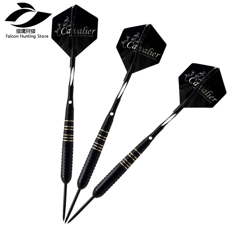 23g Steel Tip Darts 3pcs/Set Professional Black Steel Tip Darts With