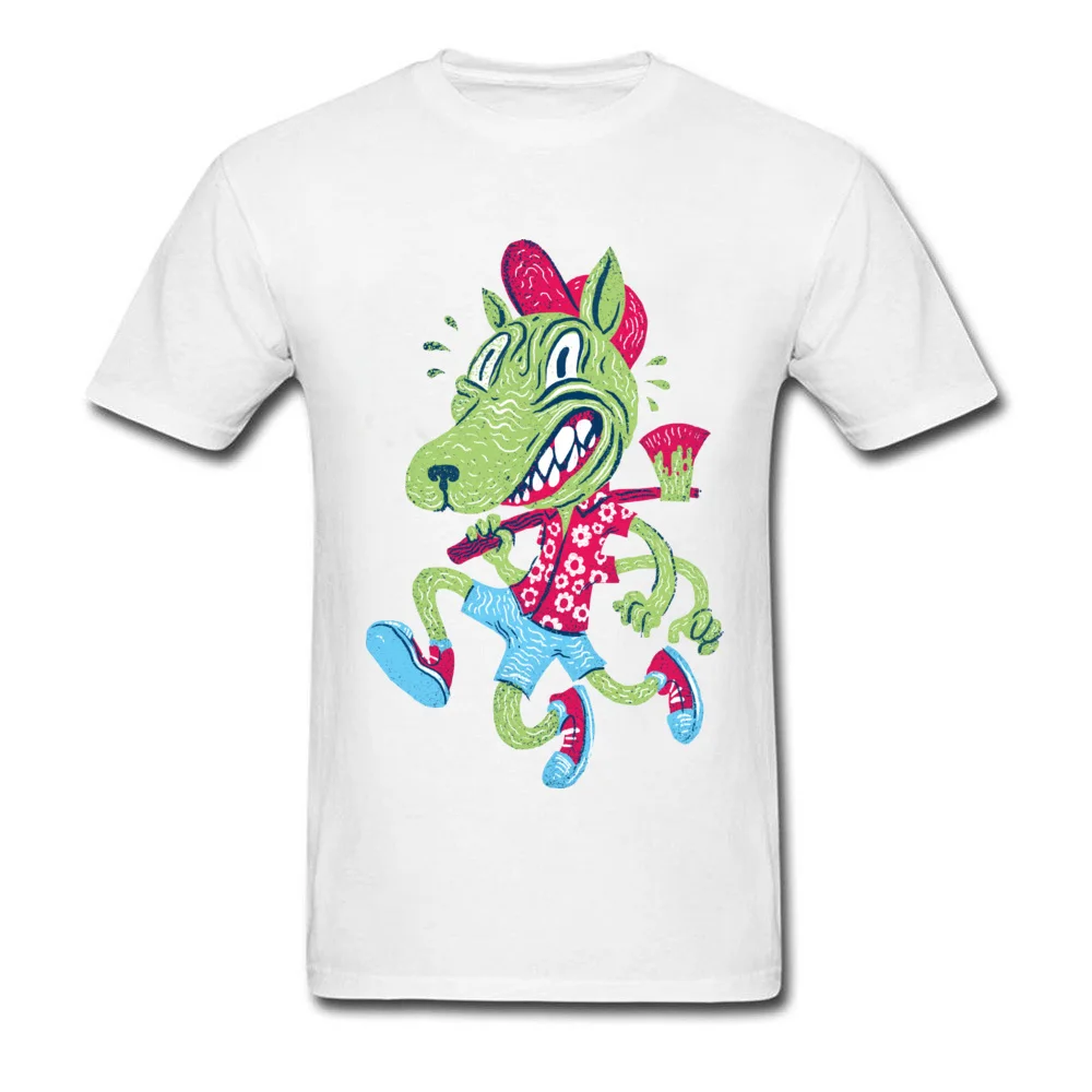 Family Freaky Beast Fashionable Short Sleeve Summer T Shirt New Arrival Round Neck 100% Cotton T Shirt Mens Tshirts Freaky Beast white