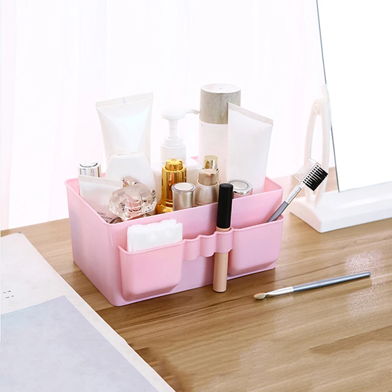 

Cosmetic Storage Box Drawer Makeup Dressing Table Skin Care Rack House Organizer Container Mobile Phone Sundries Desk Storage