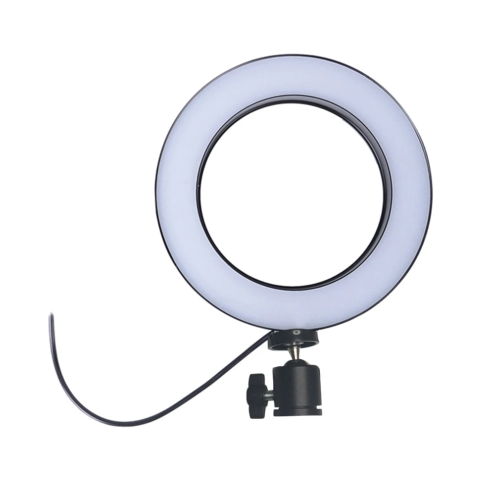 6 &quotDimmable фотографическое освещение студийное Видео LED кольцевое Освещение 3200 5600K