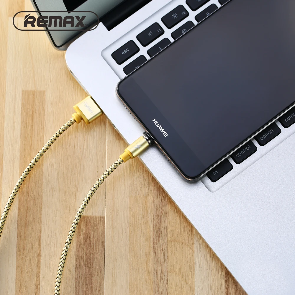 Магнитный usb кабель Remax Type C для быстрой зарядки со светодиодной подсветкой Sony Xperia