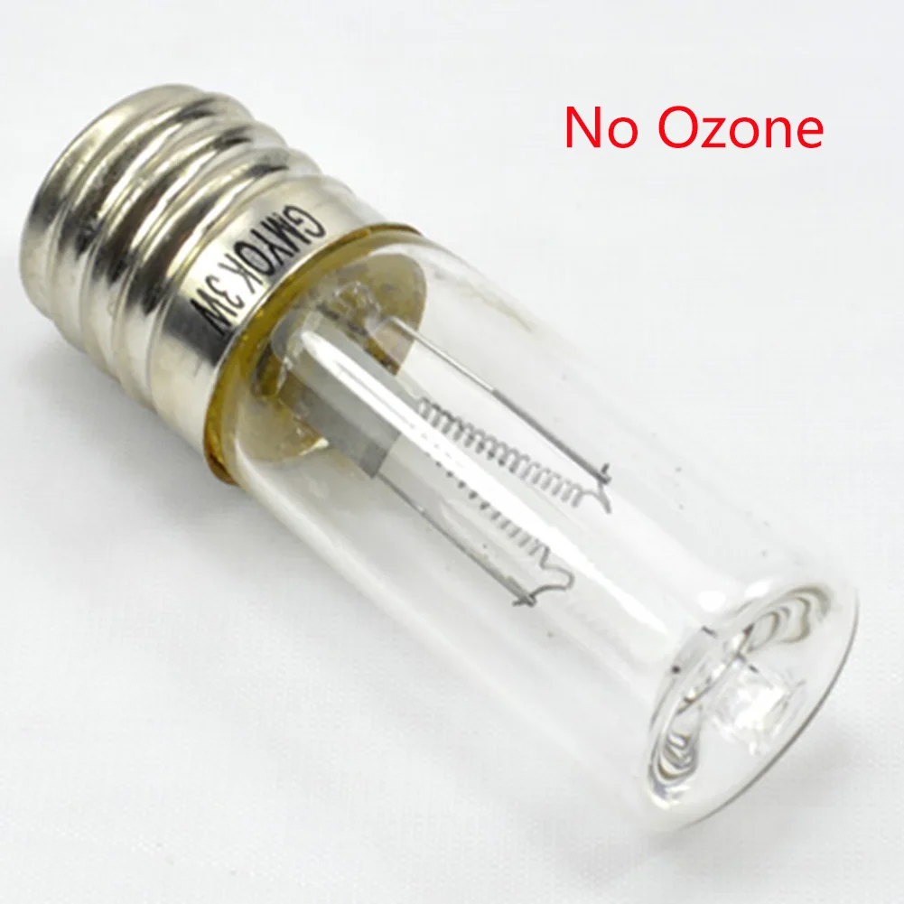 

E17 Sterilization Mites Ozone Lamp Germicidal For Domestic Use Home Quartz Tube Screw UVC Ultraviolet Disinfection