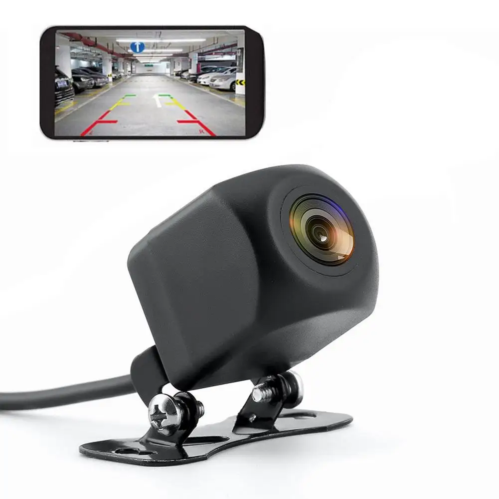 Kopen WIFI Achteruitrijcamera Nachtzicht Auto Achteruitrijcamera Mini Auto Waterdichte Rijden Recorder Voor IPhone En Android Tachograaf