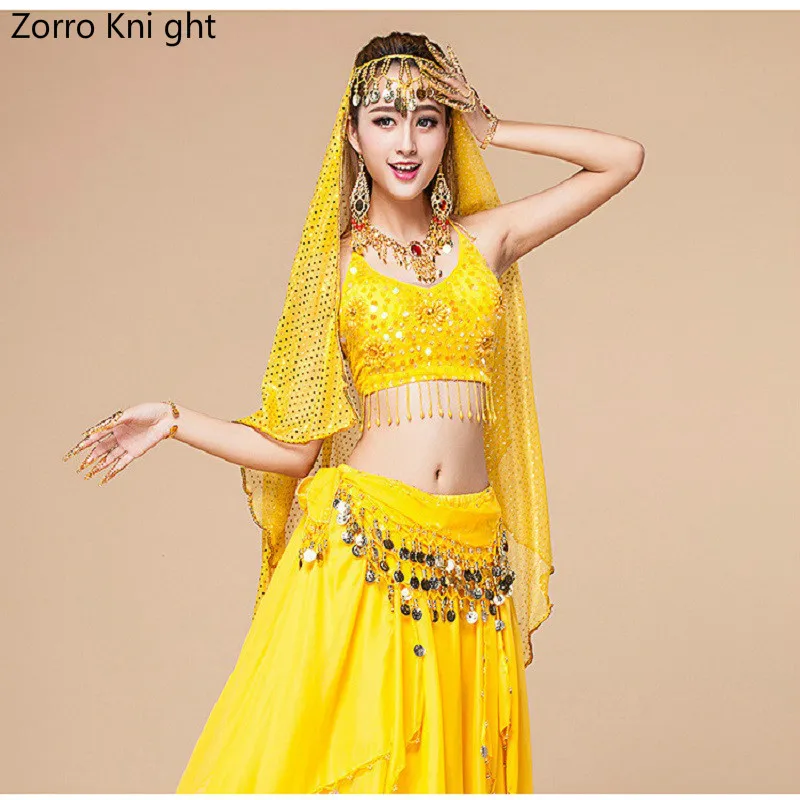 Зорро Kni Ght танец живота Практика одежда 2018 новые индийские танца костюмы Скорпион девочек взрослые комплекты все размеры