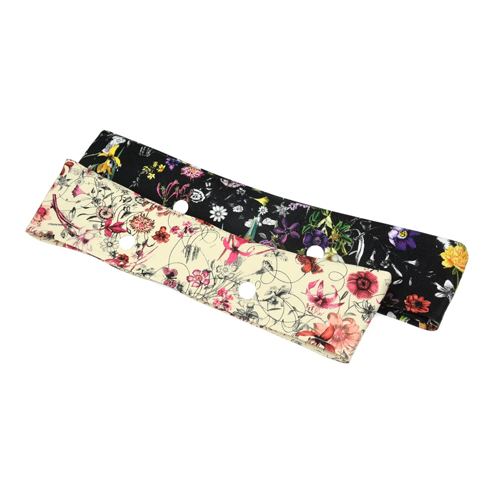 Tanqu PU отделка тонкие украшения для Obag сумки летние классические Мини Цветочный O сумка средства ухода за кожей