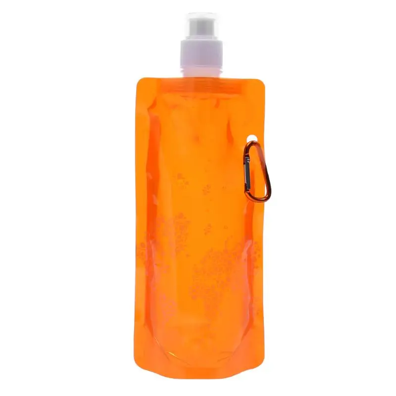 Портативная Сверхлегкая Складная силиконовая сумка для воды, сумка для бутылки воды, спортивные принадлежности для активного отдыха, походная мягкая фляжка, сумка для воды, Новинка