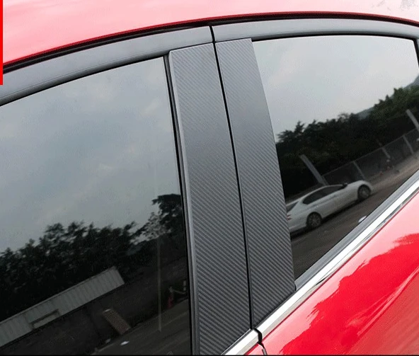10 шт. декоративные наклейки из углеродного волокна для Mazda 3 Axela 2014 2017|carbon fibre|for mazda
