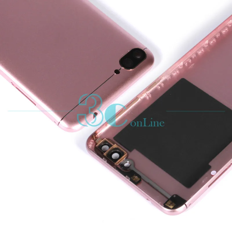 Для ZenFone 4 Max ZC520KL батарея задняя крышка корпус пластик PC + стекло камеры боковые