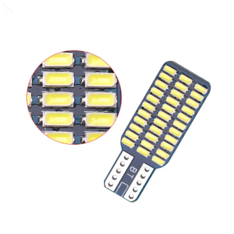 10 шт. T10 W5W 194 501 Led интерьер автомобиля свет 33SMD 3014 чип Чистый инструмент лампы Canbus