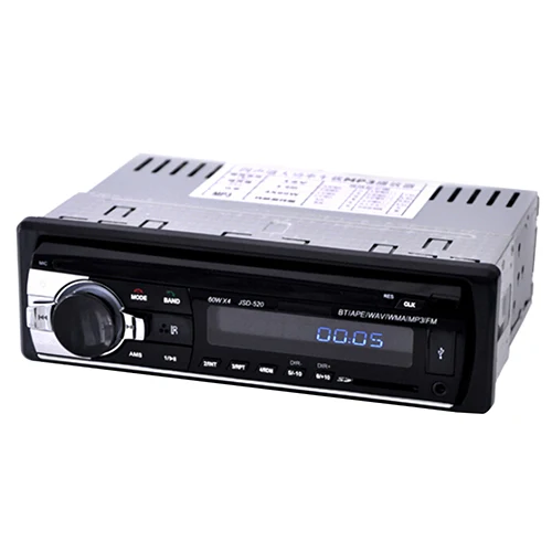 Горячая Автомобильная FM радио Bluetooth 1 DIN в тире 12 V SD/USB Aux вход FM стерео головное устройство