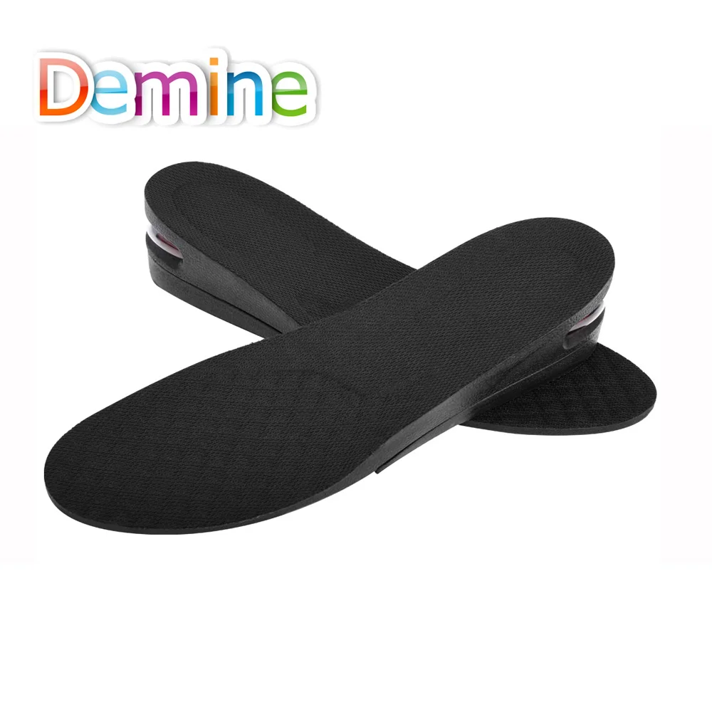 

Demine 2-layer Adjustable Height Increase Insoles Air Cushion soles Invisible Lift 3/5cm Taller Cushion Pad for Men Women Insert