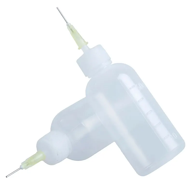 

50ml Empty E-liquid Plastic Rosin Flux Alcohol Bottle For Dispenser Rosin Solder Flux Paste