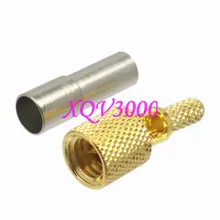 Connecteurs mâles compatibles avec les micro-points, RG174, RG316, RG188, pour défauts ultrasoniques, 10-32UNF