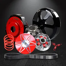 NIBBI Racing Performance High Torque Transmission Kit with Belt 743*20*30 for GY6 125~150CC Short Case