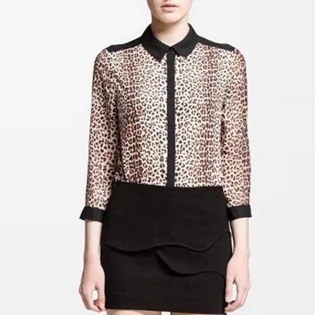 Nice Fashion font b Women b font Chiffon font b Blouse b font Nice Spring Office