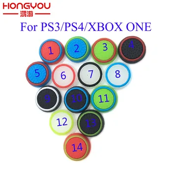 

50Pcs Silicone Colorful Cap Thumb Stick Joystick Grip For Sony PS4 PS3 Xbox 360 Xbox one Controller