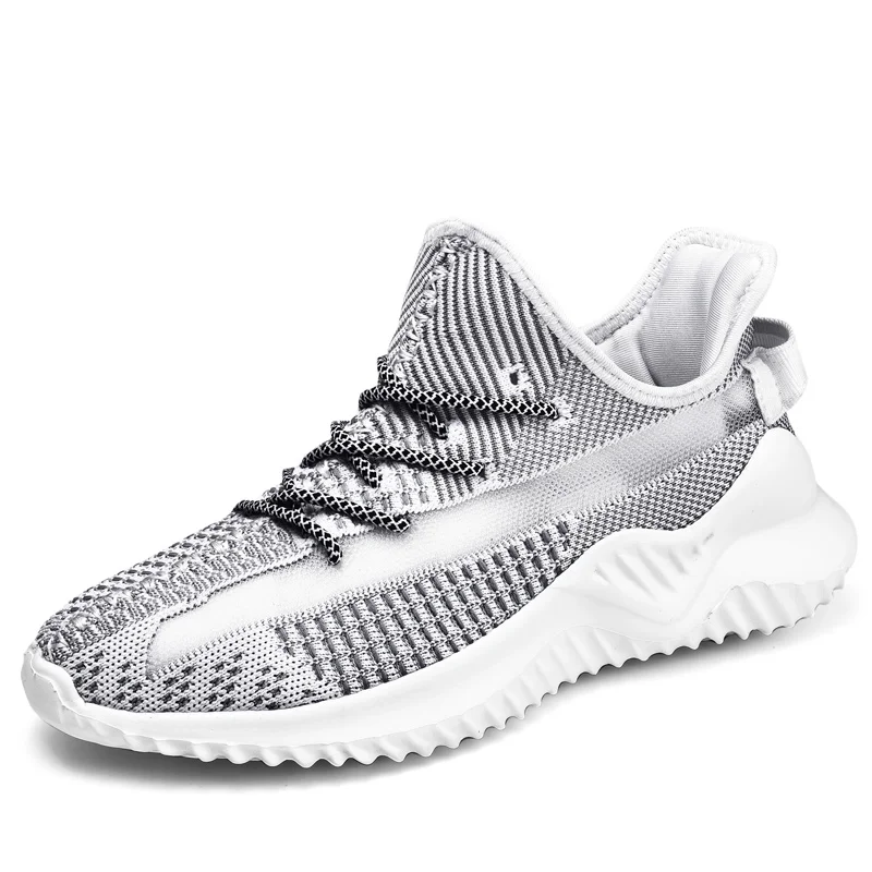 

Shiny lace designer men's shoes man sneakers breathable casual shoes men's trainers male footwear plus size black white light