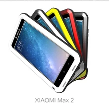 Водонепроницаемый чехол для Xaio mi Max 2 Чехол Love Mei металлический алюминиевый мощный чехол mi Max2 чехол+ Gorilla glass Lovemei