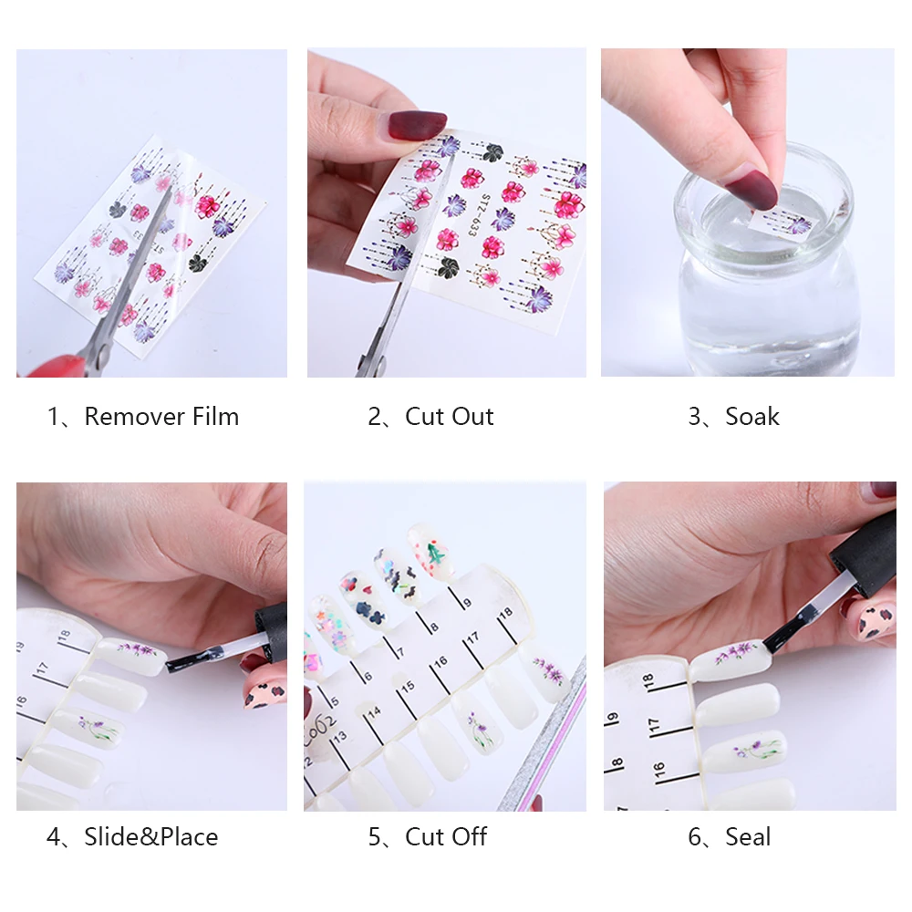 1 лист черное ожерелье ювелирный дизайн переводная наклейка для воды наклейки