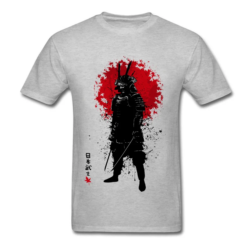  Boy Top T-shirts Samurai ink Personalized Tops Shirt Pure Cotton O-Neck Short Sleeve Hip hop Tees Thanksgiving Day Samurai ink grey