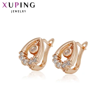

Xuping Fashion Earrings Top Sale High Quality European Style Charm Gold Color Plated Christmas Jewelry 25566
