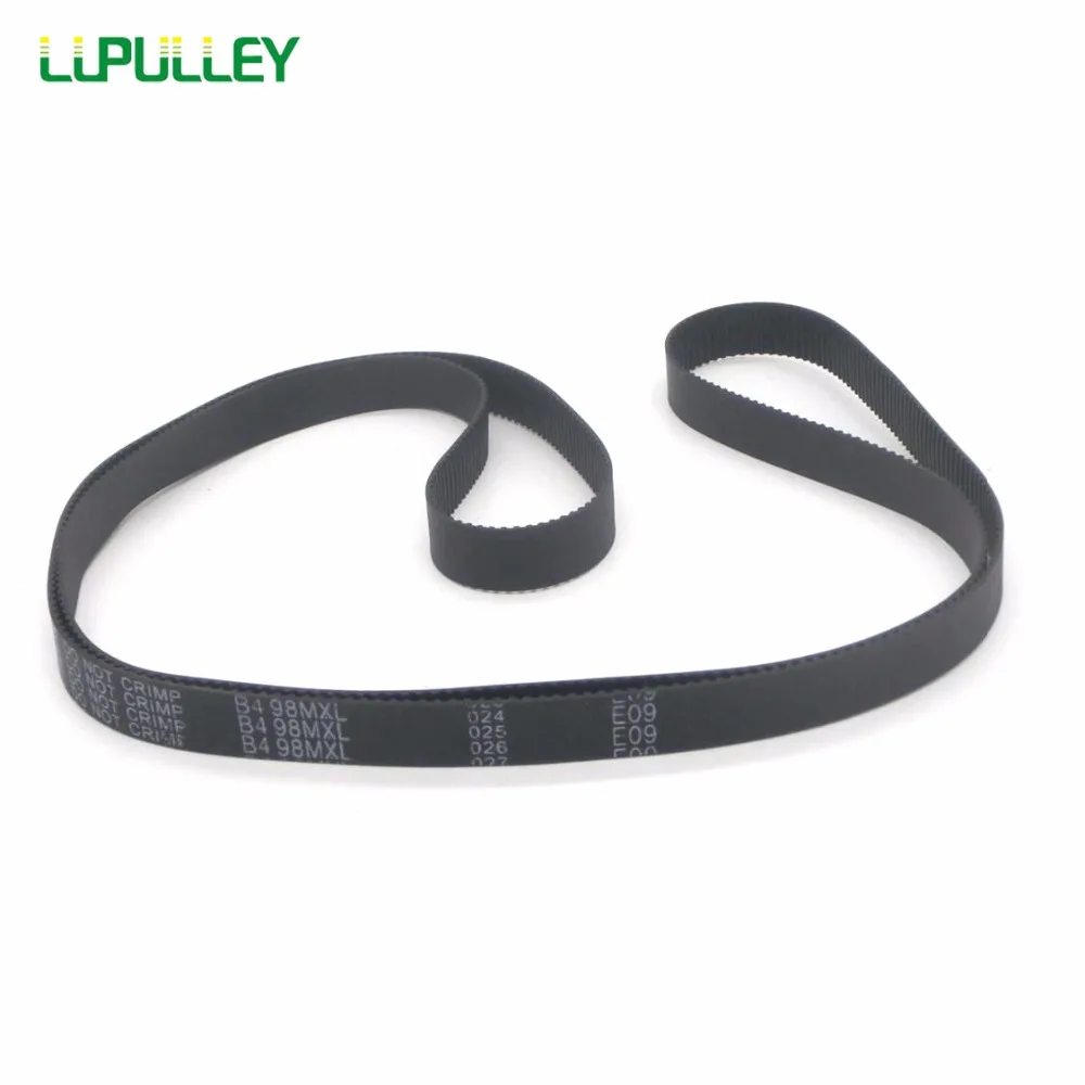 Ремень ГРМ LUPULLEY MXL черный резиновый ремень 370/374/377/378/385/390/398/403/413/418/425MXL ширина