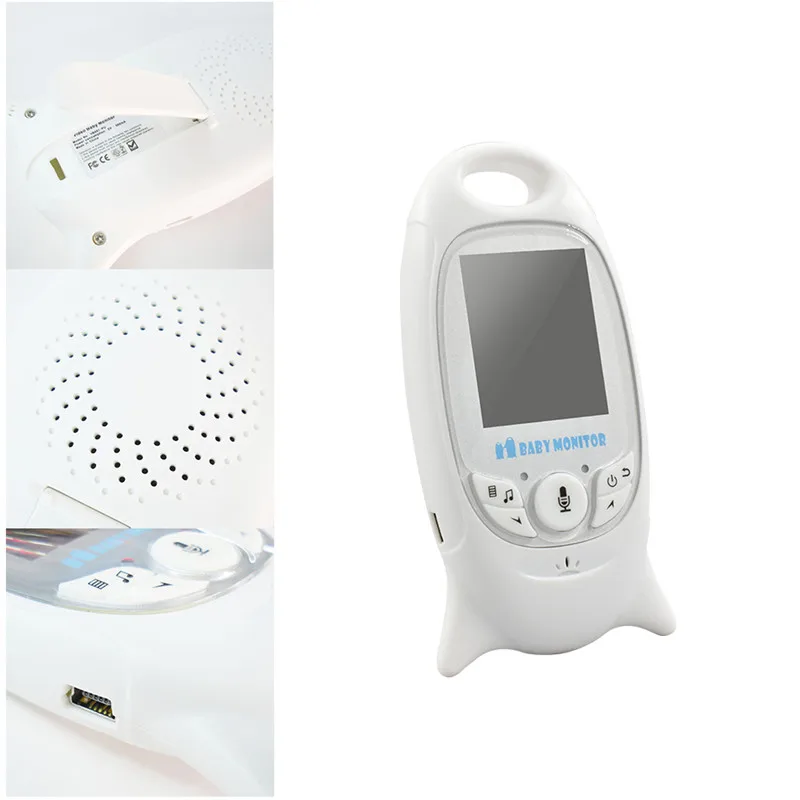 Wireless Baby Monitor 2.0 Inch Audio Wireless Baby Phone Security Camera VB601 Temperature Monitoring 2 Way Talk Infrared Night Vision Baby Monitor