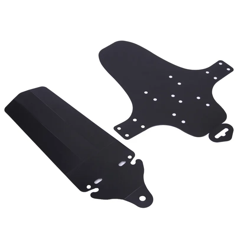 1Pair MTB Mountain Bike Bicycle Front + Rear Mudguard Light weight Bicycle Fenders Soft Mudguard Bike Cleaner #2s04#F (8)