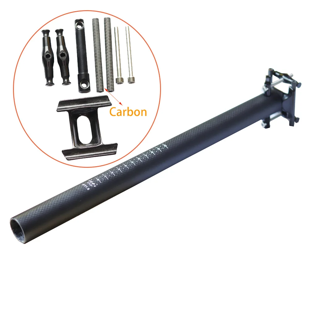 

Taiwan FUTURE 3K Finish Bike Tube 27.2mm Diameter Seatpost Carbon Seat Post