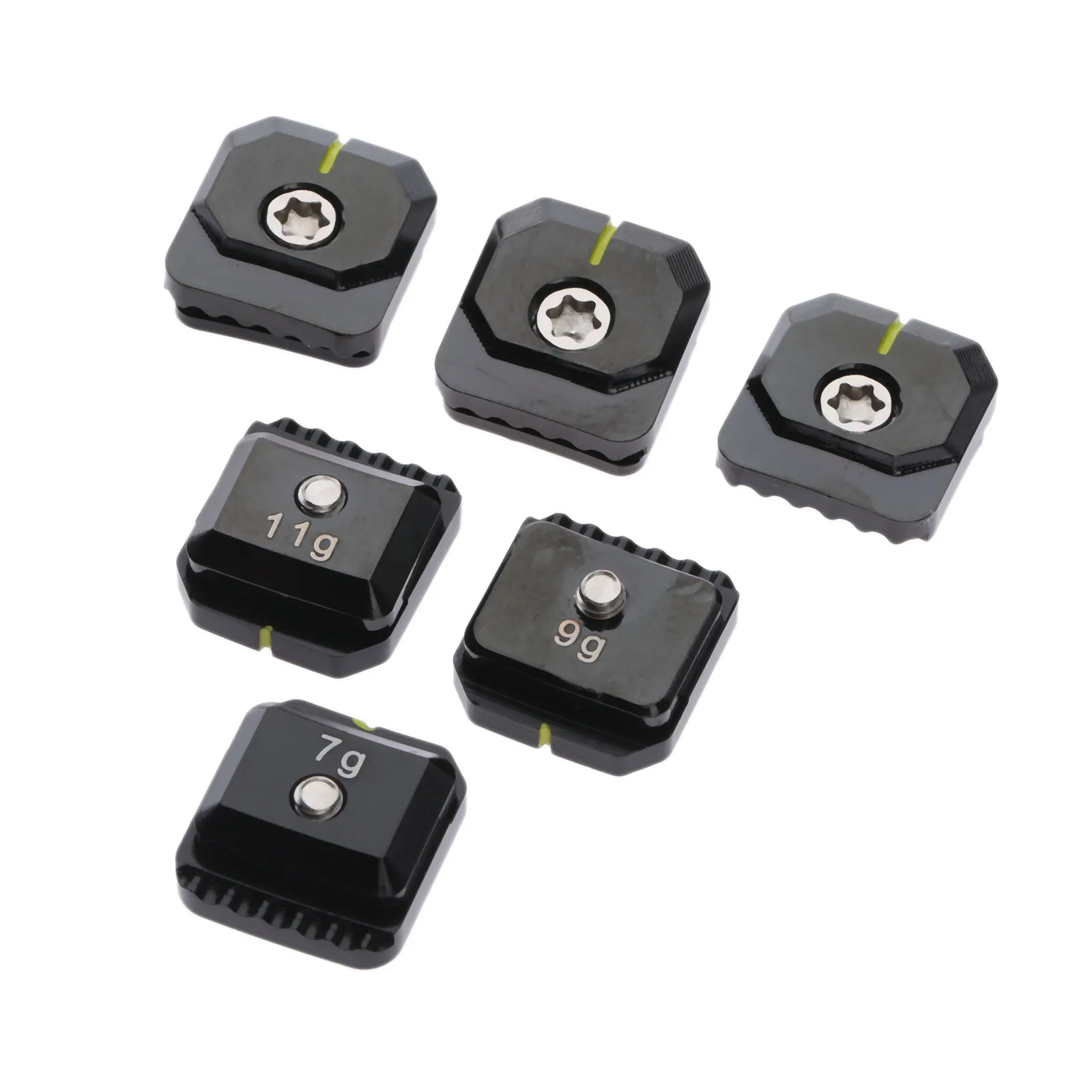 أسود 1 قطعة جولف الوزن بدائل المسمار سائق نوادي الجولف رمح اكسسوارات لل 2017 تايلور m1 7 جرام ، 9 جرام ، 11 جرام ، 13 جرام ، 17 جرام ، 19 جرام