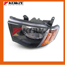 2 шт. головная лампа головной светильник красный подлицо для Mitsubishi Пикап Triton L200 KB4T KB8T KB9T 8301B466 8301B465 Сделано в Тайване