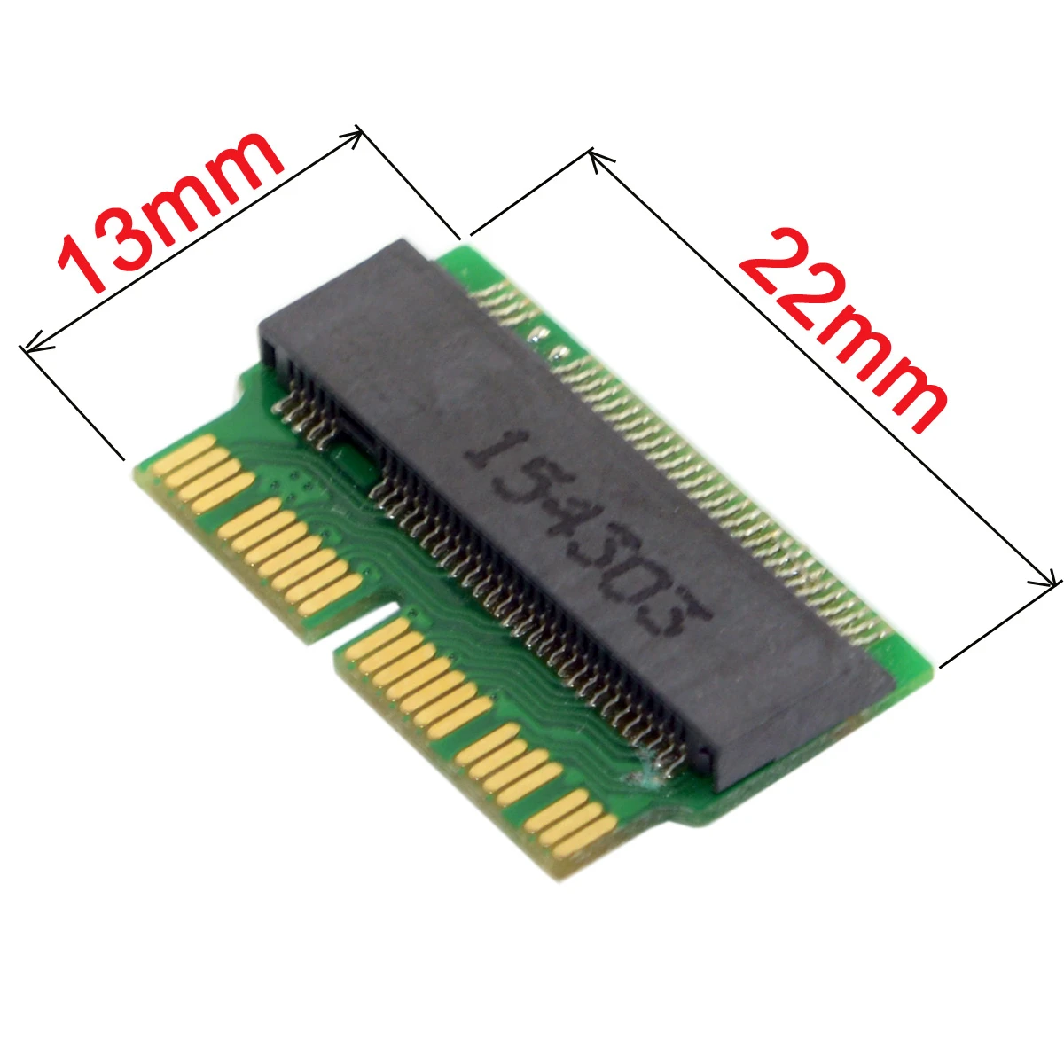 Computer Cables Best Factory Price Adapter Card to M.2 Yoton X4 for MacBook Air 2013 2014 2015 A1465 A1466 SSD 60323 Cable Length: Adapter, Color: 5pcs Computer Cables Best Factory Price Adapter Card to M.2 Yoton X4 for MacBook Air 2013 2014 2015 A1465 A1466 SSD 60323 Cable Length: Adapter, Color: 5pcs