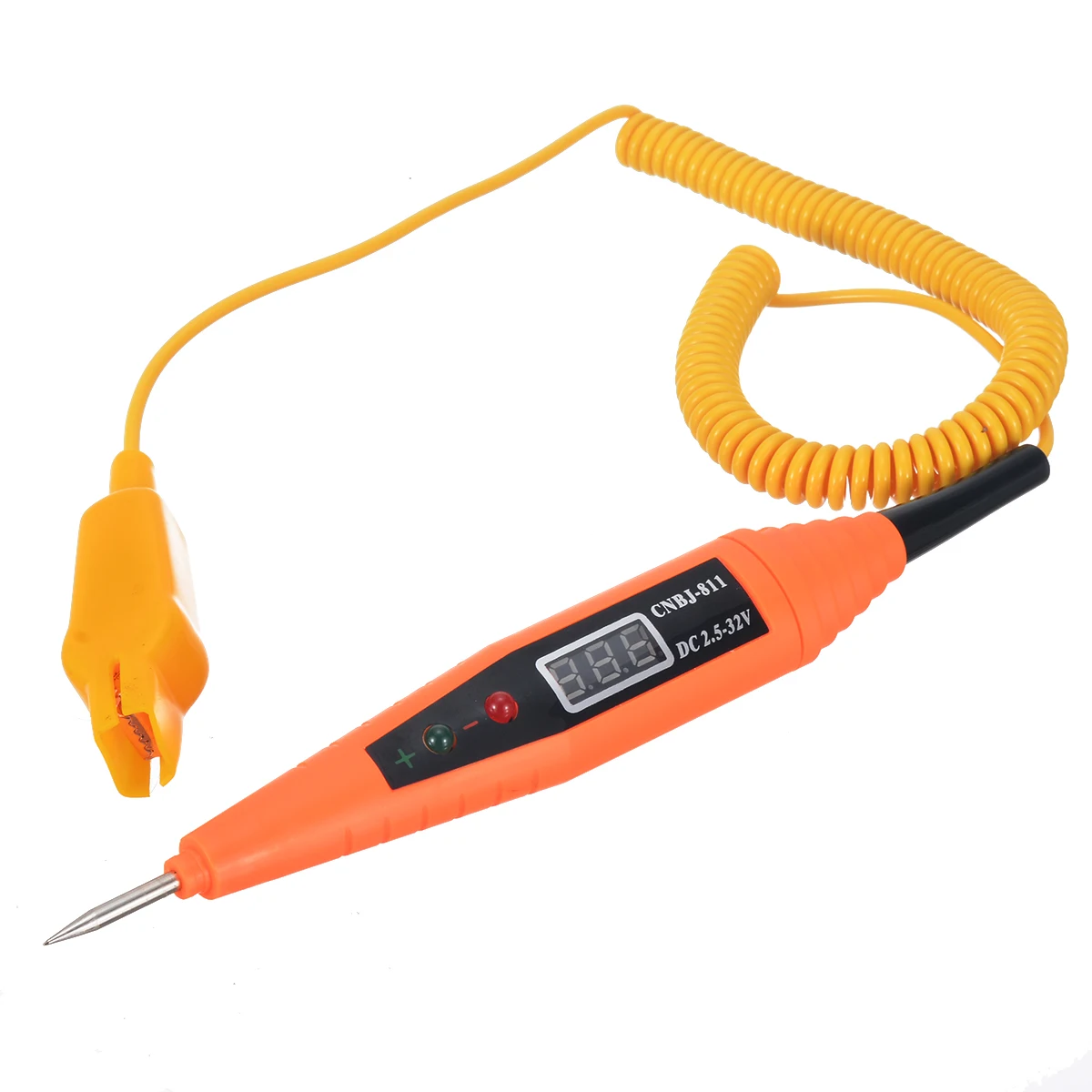 Car Digital Voltage Meter Digital Voltmeter 2.5V-32V Socket Power Tester Pen For Checking Circuits Fuses Switches