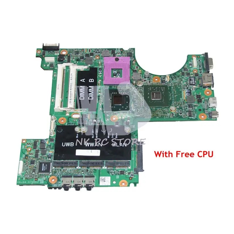 NOKOTION لديل XPS M1530 اللوحة المحمول CN-0RU477 0RU477 48.4W101.011 الرئيسي مجلس PM965 G84-601-A2 256 MB DDR2 شحن وحدة المعالجة المركزية