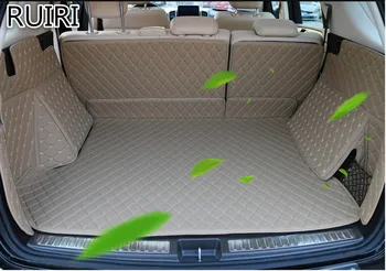 

New arrival & Free shipping! Special trunk mats for Mercedes Benz ML 350 W166 2016-2012 Easy to clean cargo liner boot carpets