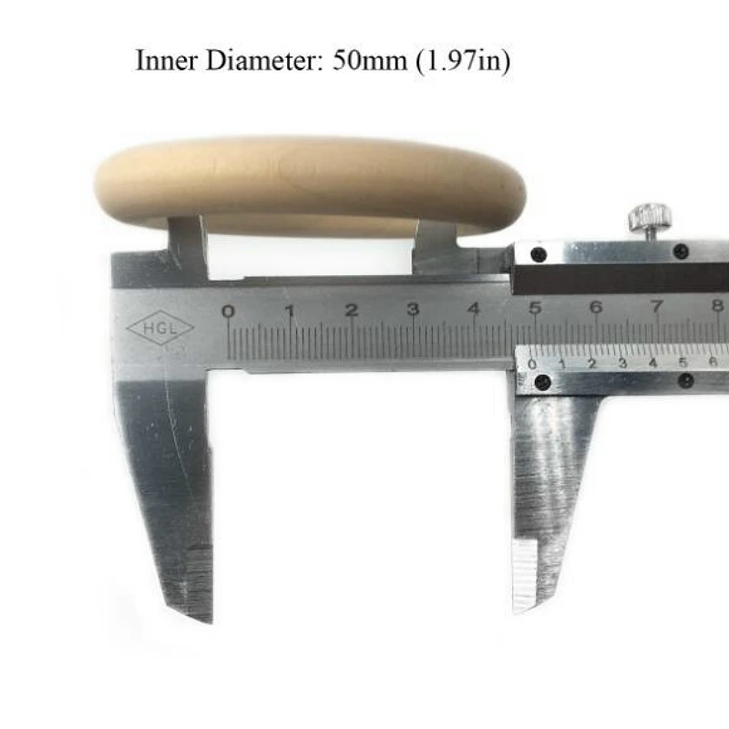 20 шт./компл. 45 мм/50 мм/55 мм Детские натуральные круглые зубцы из древесины кольцо деревянный Прорезыватель игрушка DIY подарки пустышки аксессуары ZXY9637
