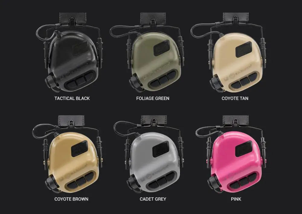 Fone de Ouvido Fones de Ouvido para Tiro Opsman Earmor Tático Orelha Muff Proteção Auditiva M31 Airsoft Esporte Earmuff Ativo 10 Cheap Fones de Ouvido tático & Acessórios