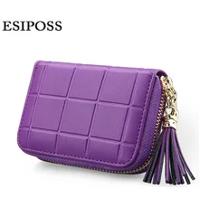 Бумажник из натуральной кожи для карт Credi, RFID, передний карман, кошелек для мужчин, женщин, ID, карта, пакет, держатель для банковских карт, деловой маленький кошелек